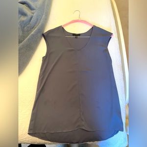 Jcrew silk sleeveless v-neck tops